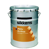 Vendita idropittura opaca Alpha Acrilmat Sikkens per esterno - eSAEM.it
