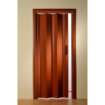 Porta a soffietto in PVC - PASTELLO Cieca