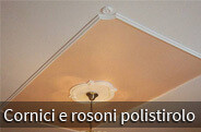 CORNICI E ROSONI IN POLISTIROLO