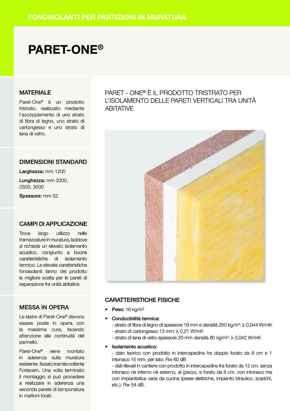 PARET-ONE® AKUSTIK WOOD®